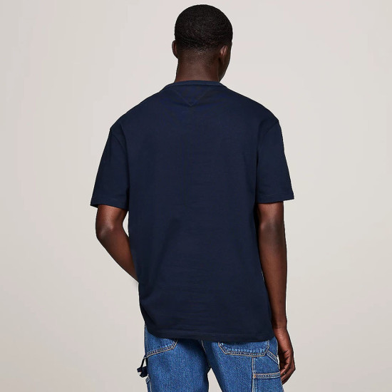 Tommy Hilfiger Ανδρική κοντομάνικη μπλούζα Badge Crew Neck T-Shirt